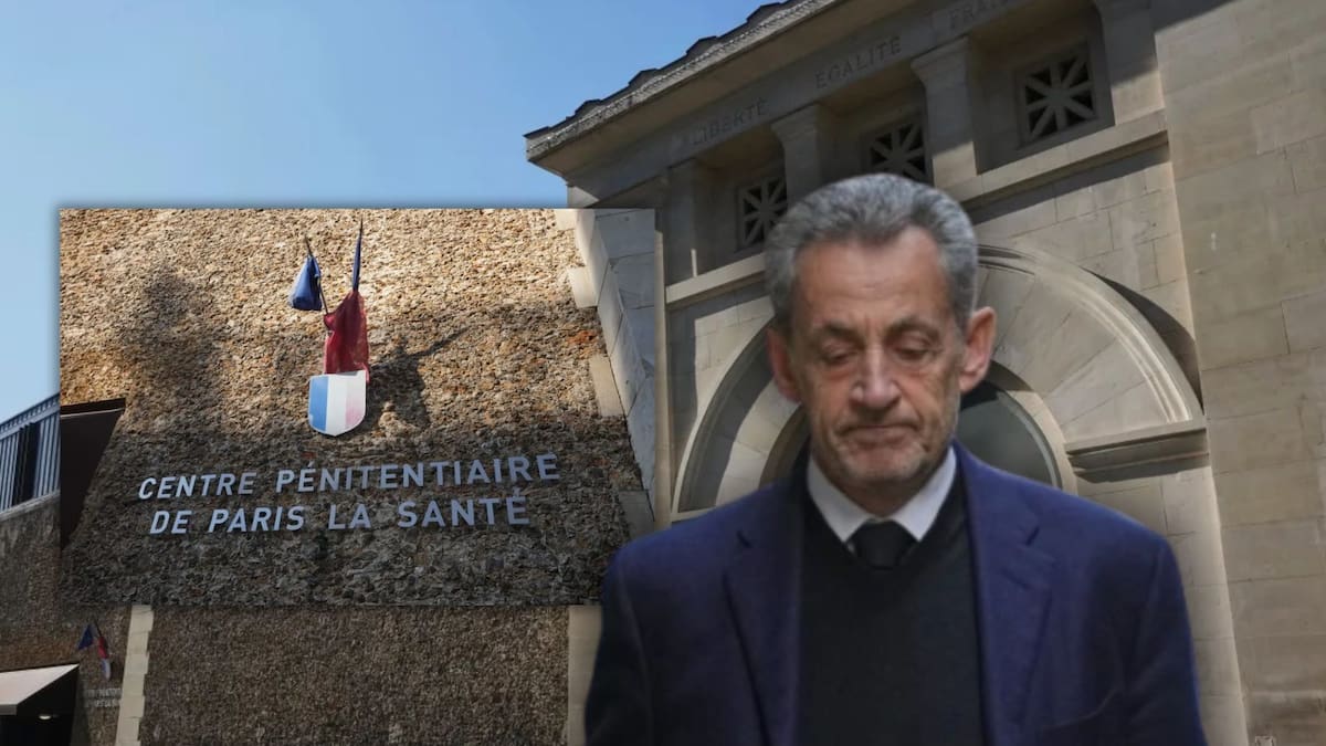 Nicolás Sarkozy, el primer presidente francés encarcelado, ya fue liberado luego de solo tres semanas tras las lujosas rejas de la prisión La Santé en Francia donde pagaba 14 euros por mantener varias comodidades