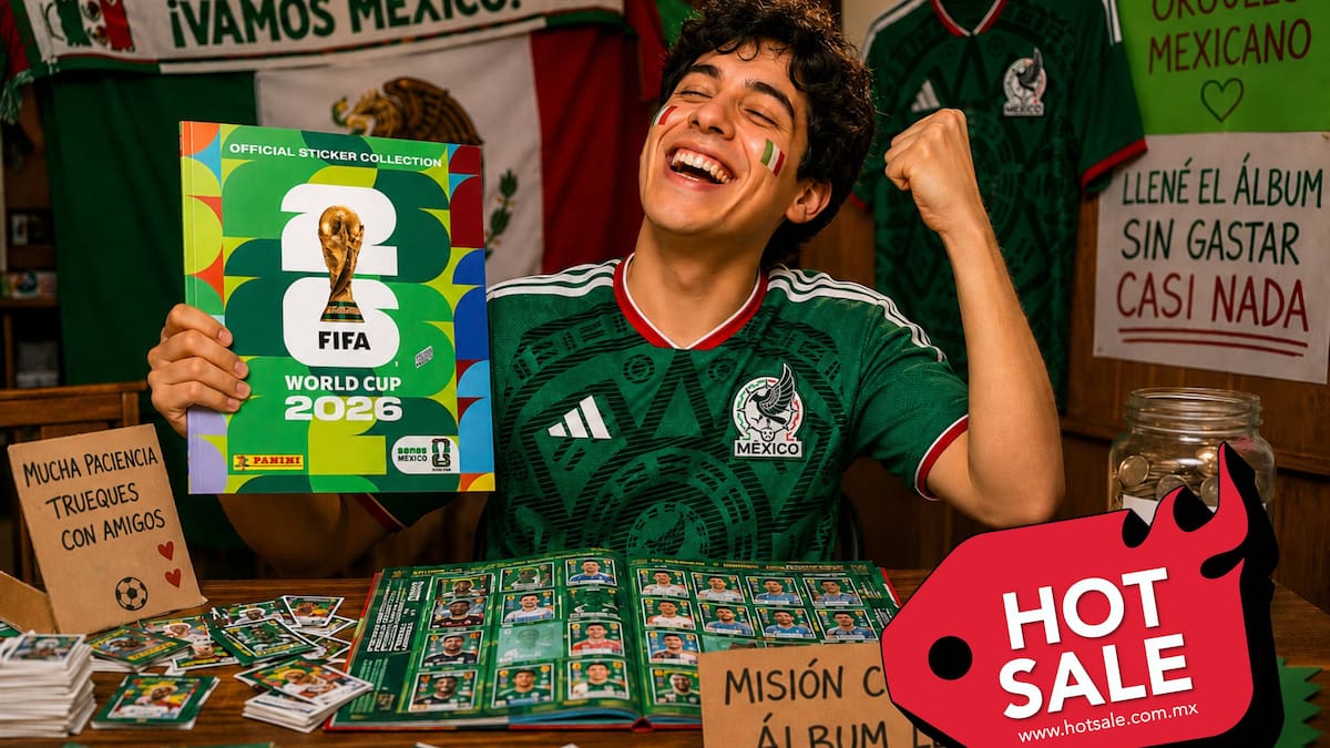 Mundial 2026 dispara las ventas online en México: Hot Sale rompe récords con jerseys, televisores y álbumes Panini