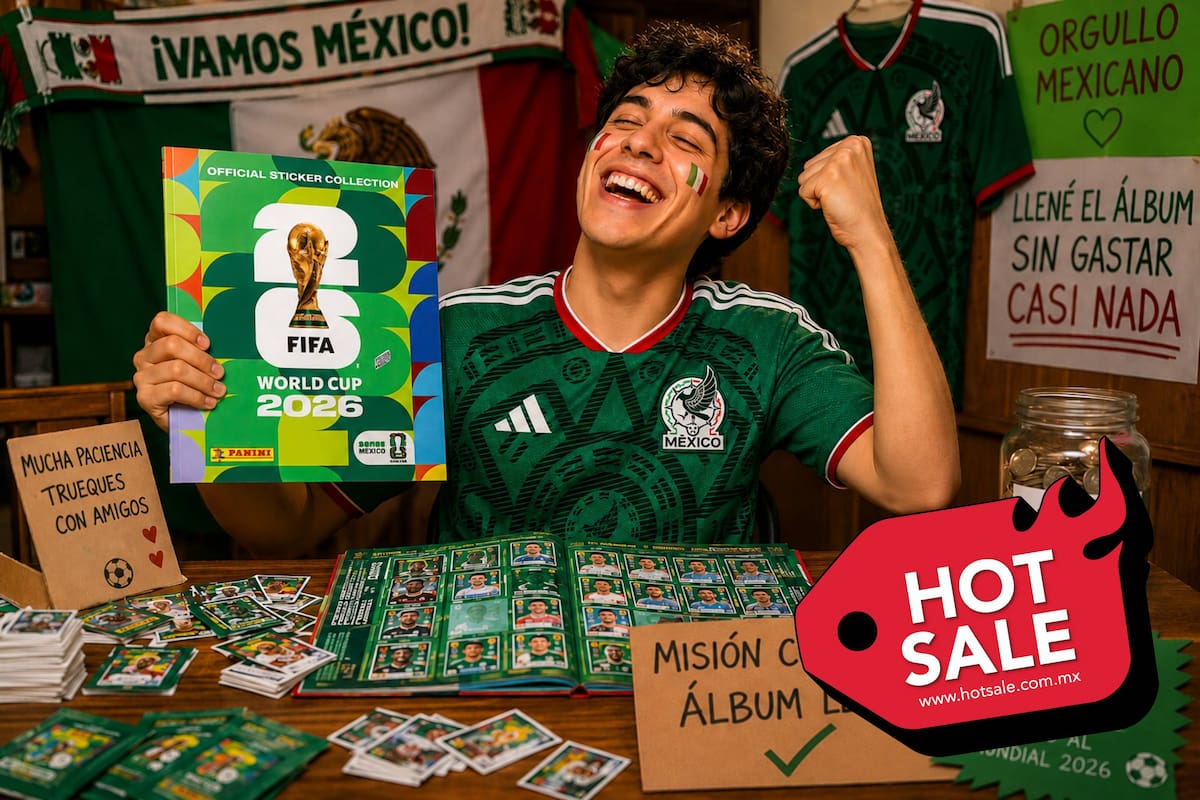 Mundial 2026 dispara las ventas online en México: Hot Sale rompe récords con jerseys, televisores y álbumes Panini