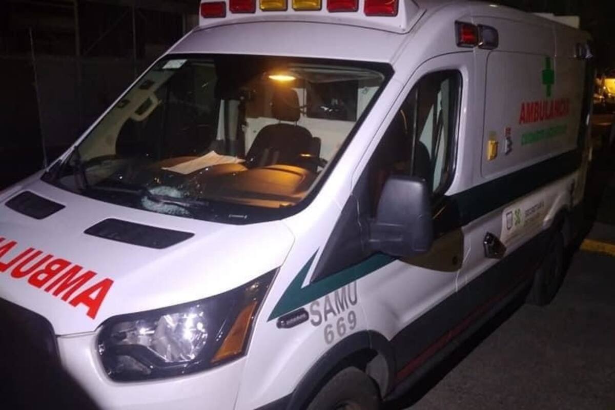 Atacan ambulancia con paciente con coronavirus en Alcaldía Iztapalapa