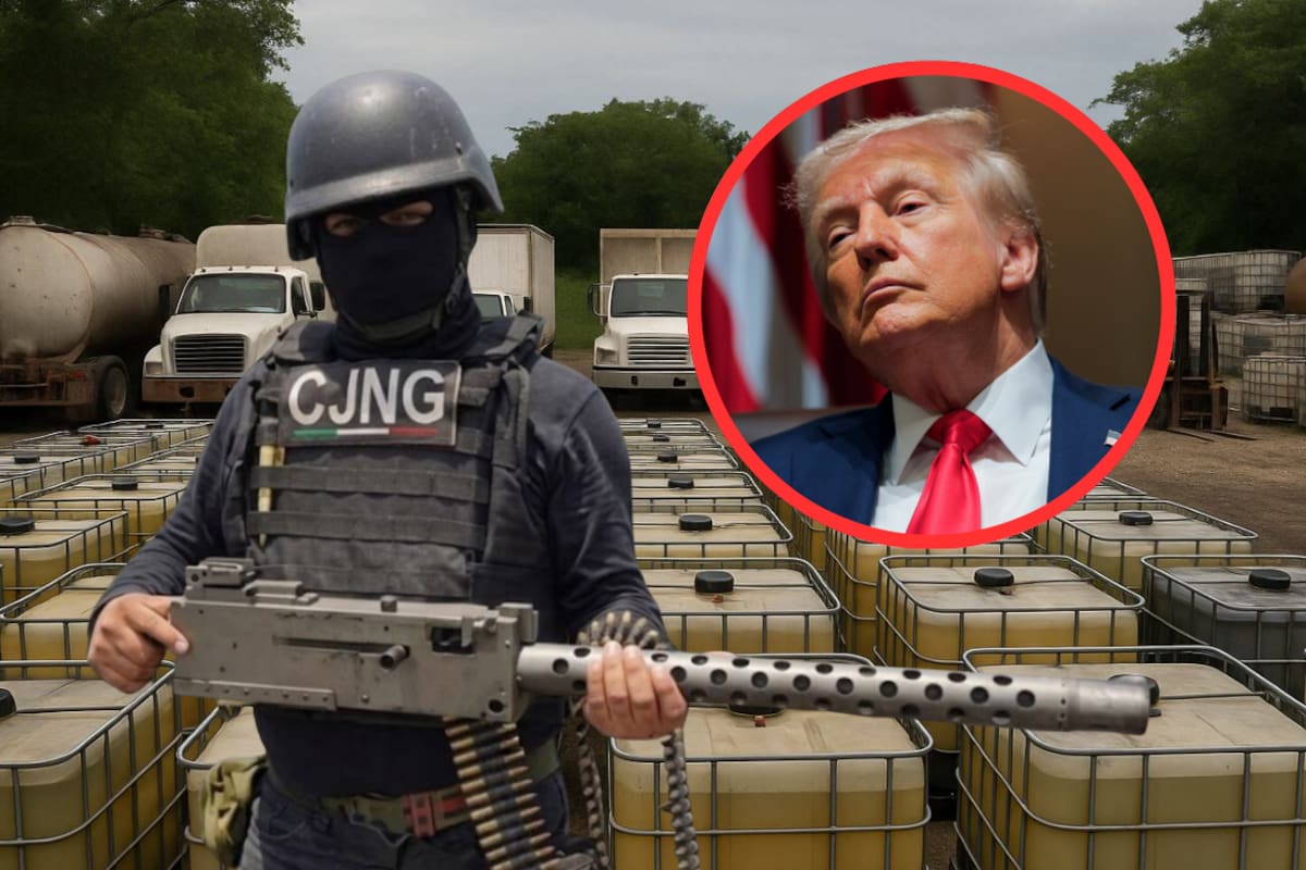Estados Unidos sanciona individuos y empresas presuntamente vinculadas al CJNG por una red de contrabando de combustible entre EEUU y México