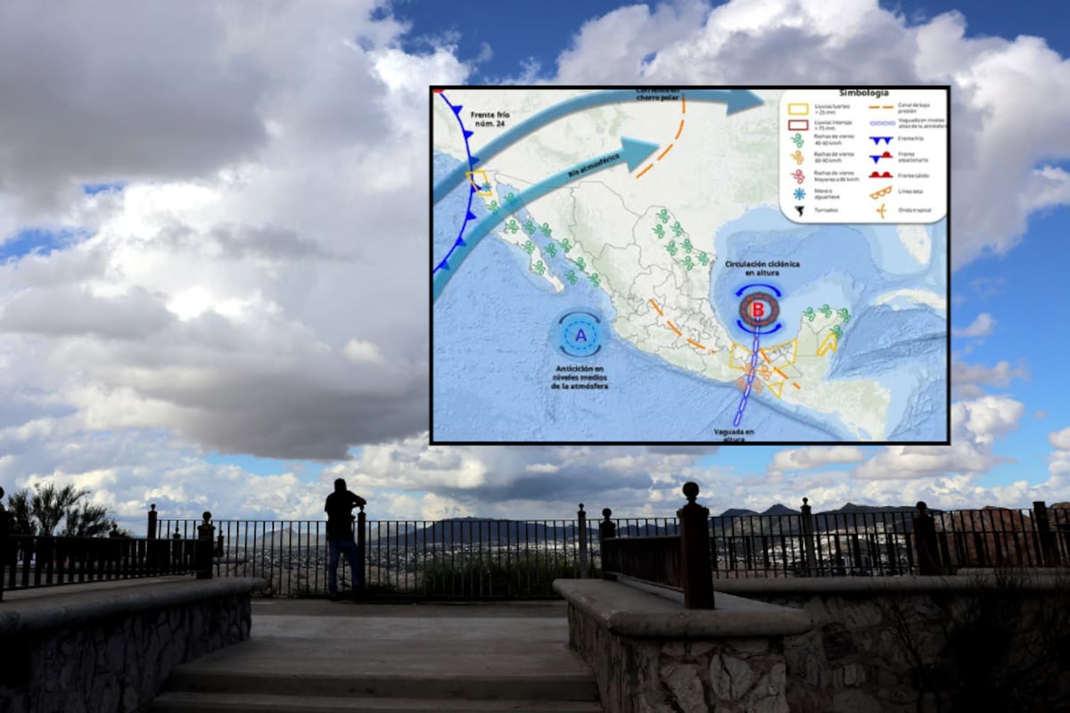 Un río atmosférico entrará a México este 26 de diciembre y afectará mayormente a Sonora y Baja California; el SMN explicó en qué consiste este fenómeno y qué efectos provocará en el país
