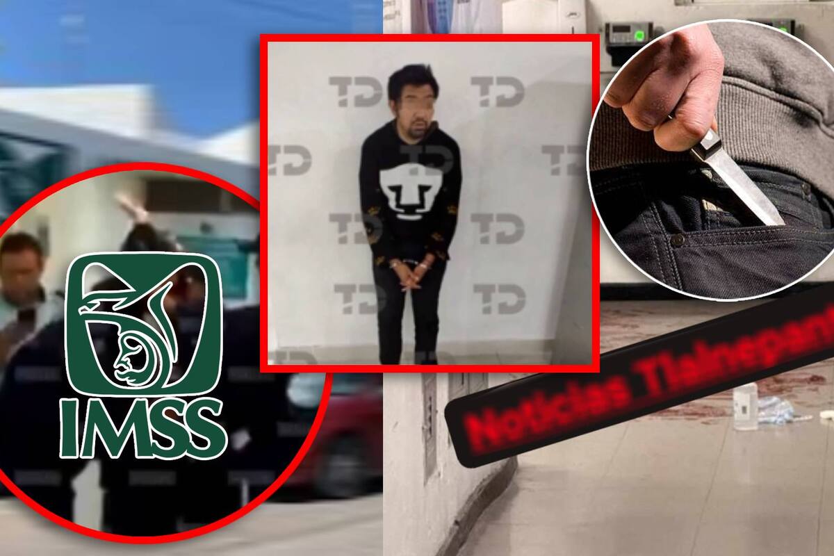 Empleado del IMSS apuñaló múltiples veces a compañero que trabaja en limpieza