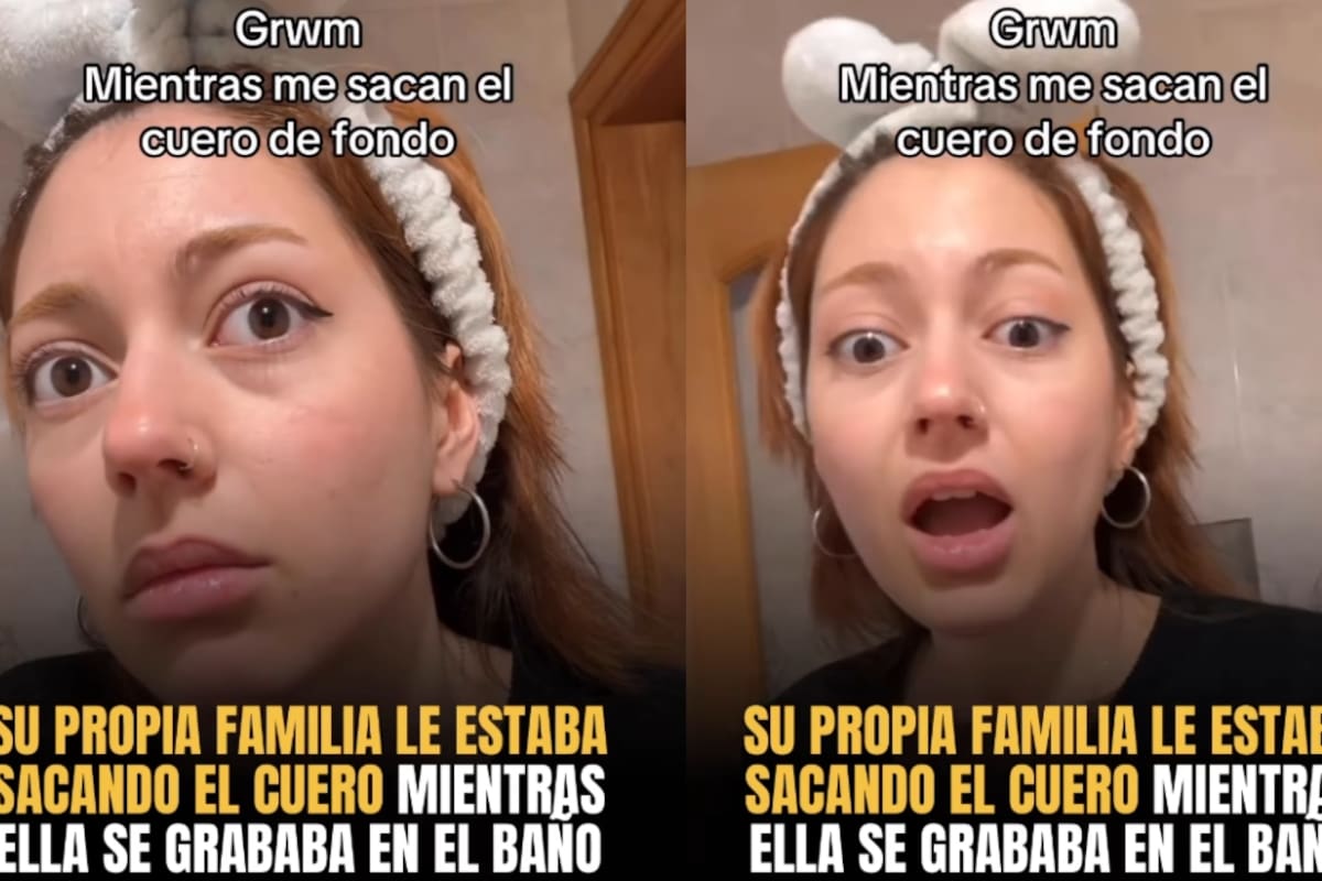 Me está temblando la mano, no me puedo delinear...: joven graba por accidente cómo su familia habla mal de ella durante un tutorial de maquillaje