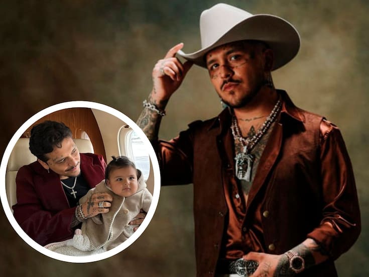 Christian Nodal confiesa que se está borrando los tatuajes por miedo a que su hija no lo reconozca