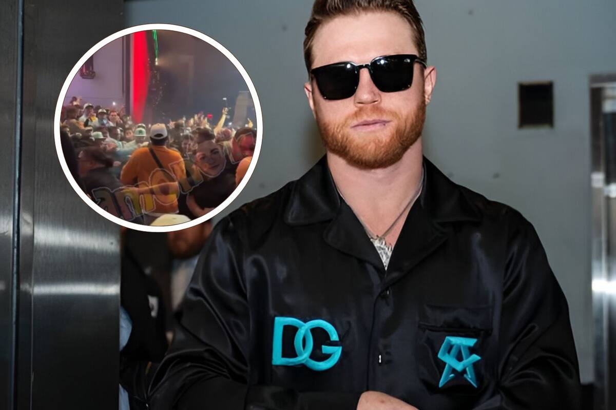 Fiesta del ‘Canelo’ Álvarez termina en caos; filtran video de pelea campal