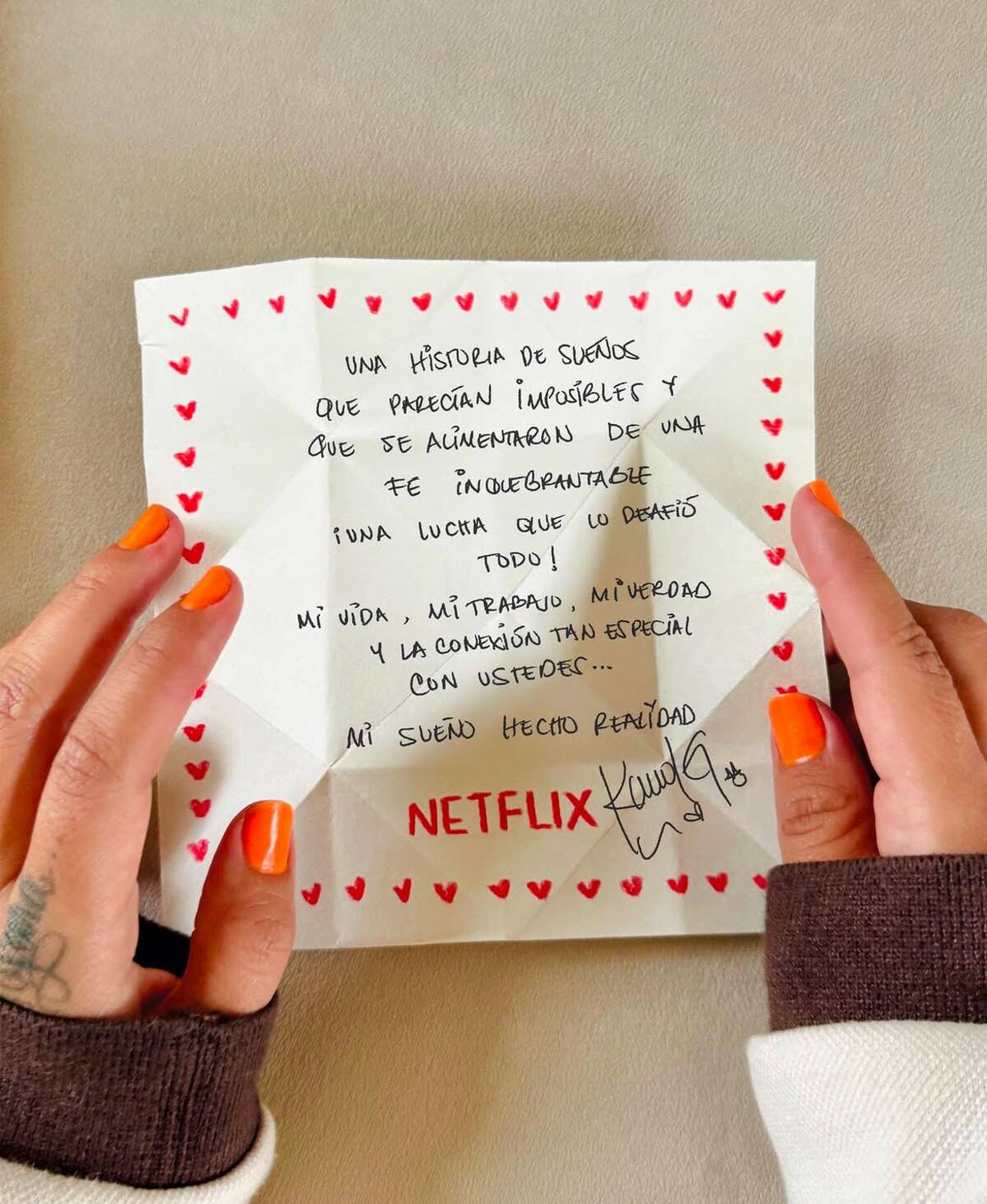 Documental en Netflix.