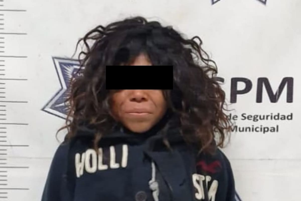 Mujer detenida por daños a comercio en la colonia Ex Ejido Zacatecas