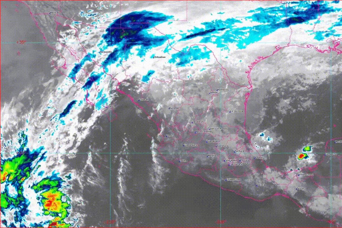 Pronóstico del clima: Prevén chubascos en Sonora y otros estados por frente frío 11