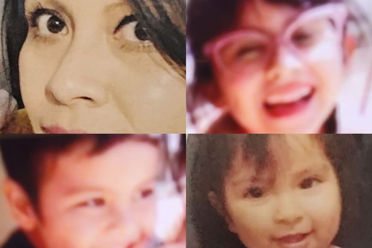 Buscan a Abigaíl García Canseco y a sus tres hijos