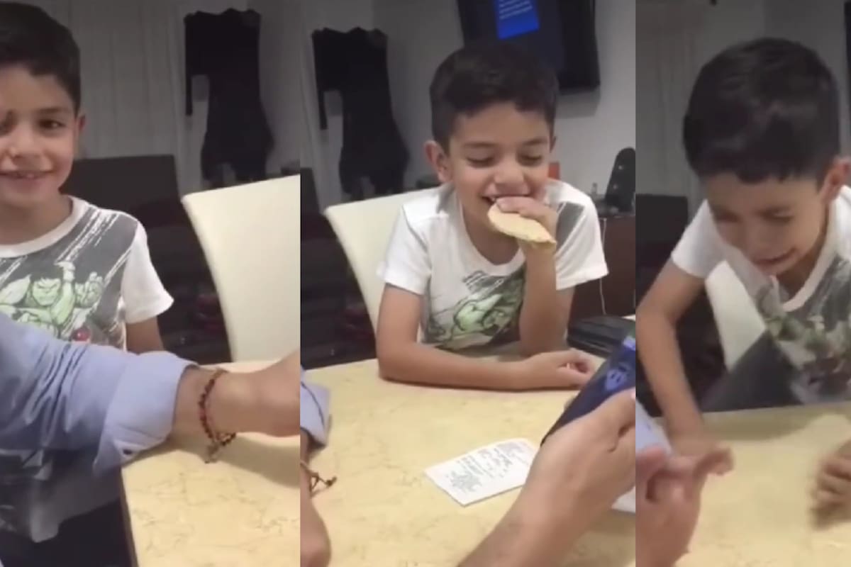 Papá finge una llamada con la policía para asustar a su hijo mal portado: ¡el niño termina llorando del miedo!