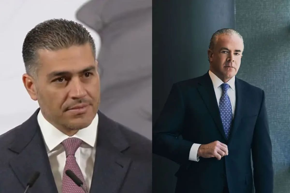 Omar García Harfuch y Raúl Rocha | Foto: Agencia México