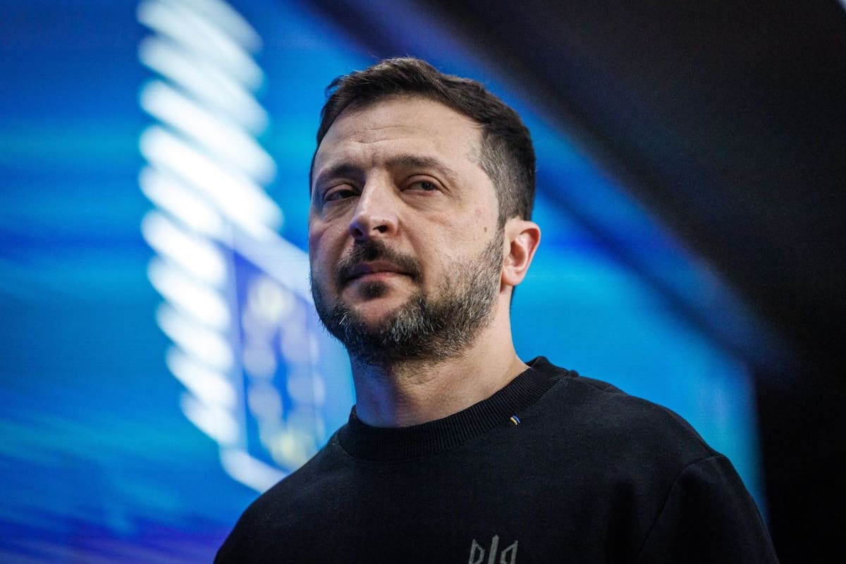 ARCHIVO. Zelenski manifestó apertura al envío de tropas occidentales y reafirmó su interés en que Ucrania se una a la OTAN. (Banco digital GH)