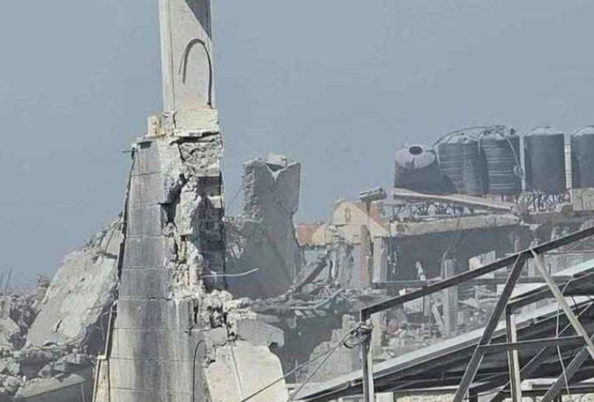 Bombardean la única iglesia católica en la Franja de Gaza
