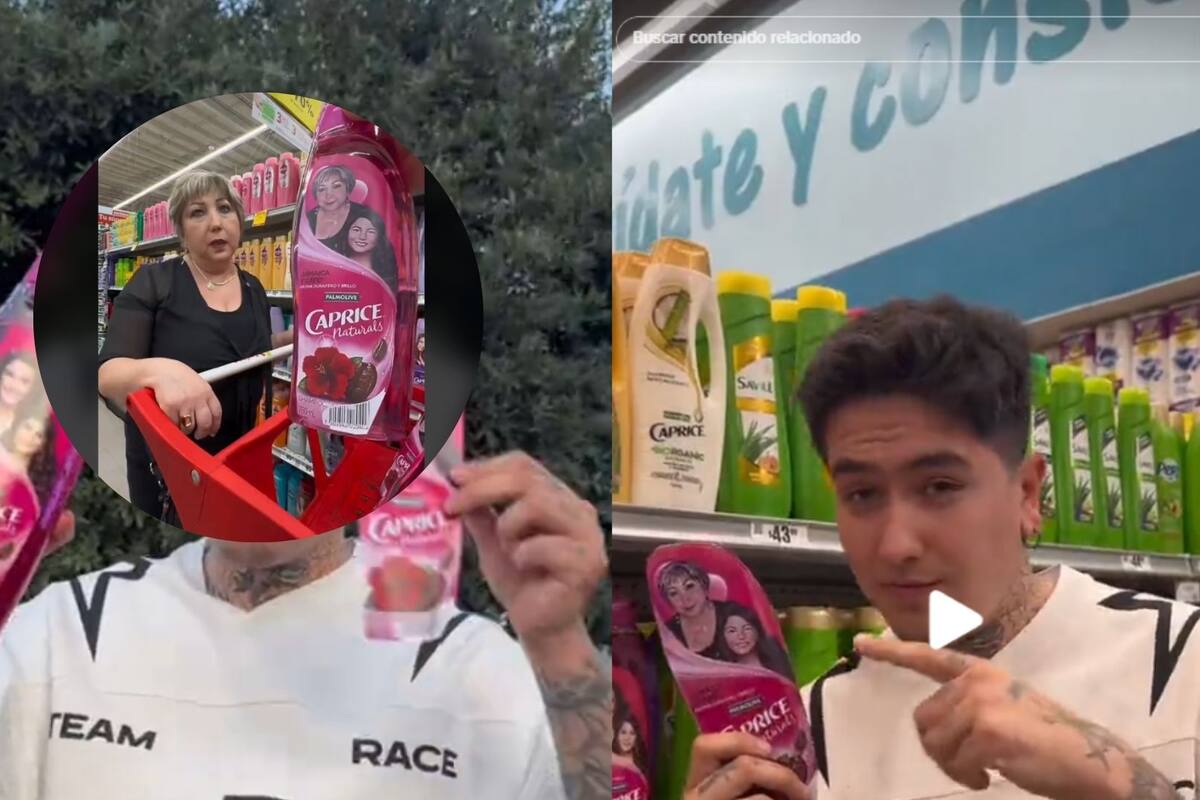 Influencer pone el rostro de su madre en productos del super y se vuelve viral