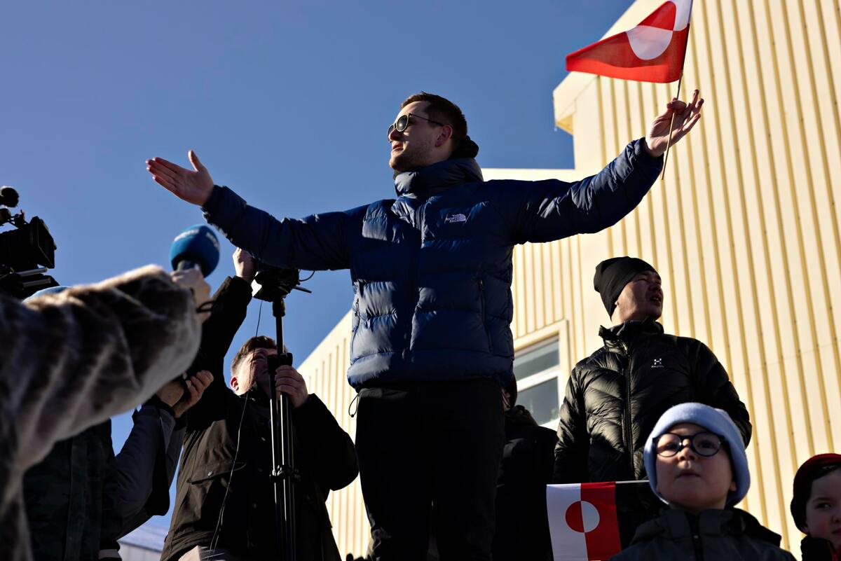 Leader of the political party Democrats (Greenland)