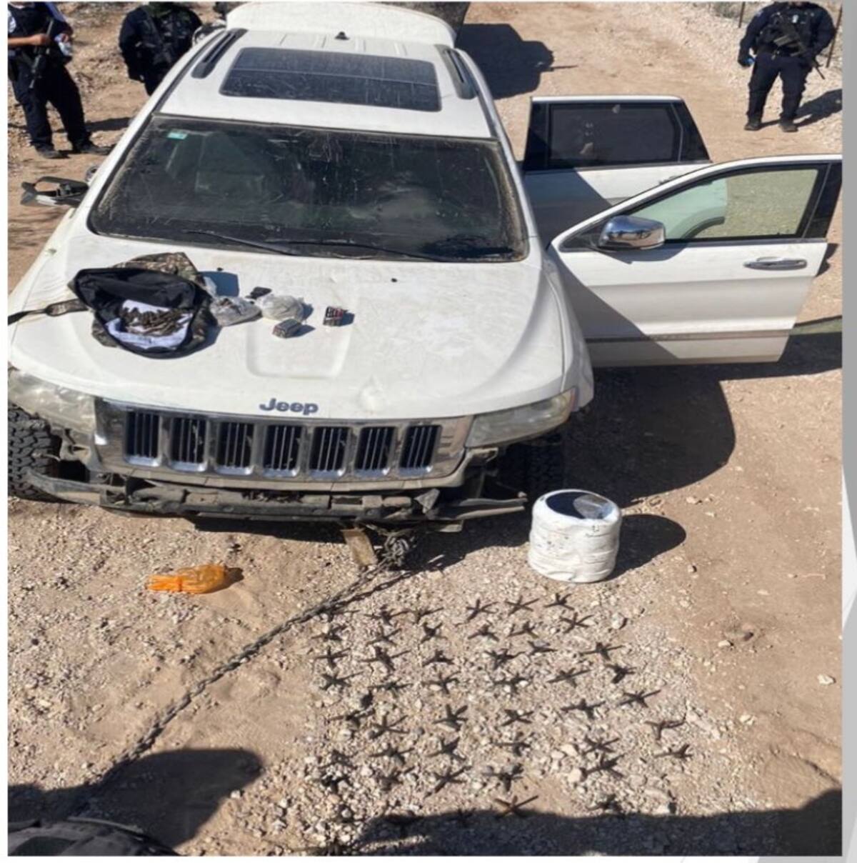 Detenidos y arsenal incautado en el norte del estado