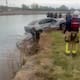 Automóvil cae a canal en Yuma; no se reportan lesionados