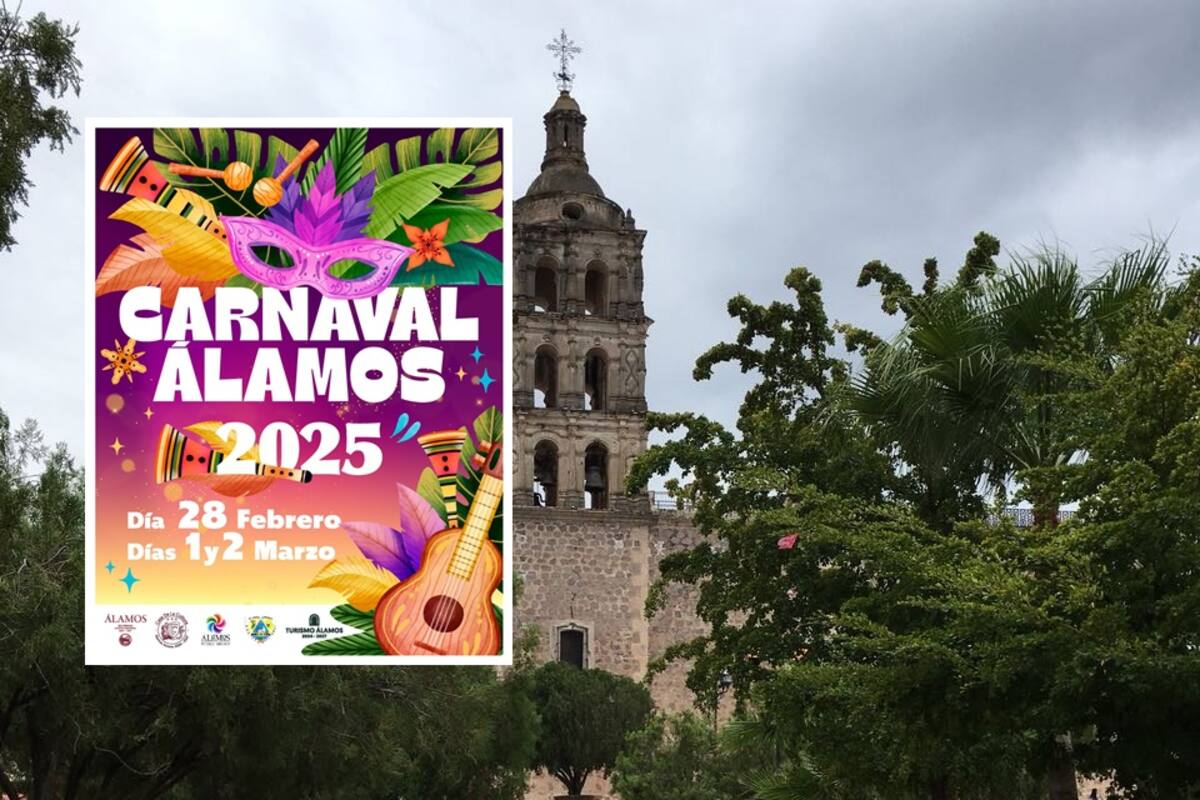 Recibe Álamos a miles de visitantes por la celebración del Carnaval 2025