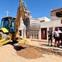 Más de mil vecinos de la colonia Mezquite, en SLRC, tendrán acceso a drenaje sanitario
