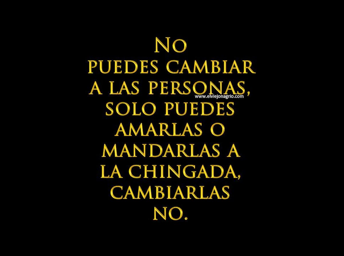 Frase del Viejón Agrio | Instagram: @el_viejon_agrio