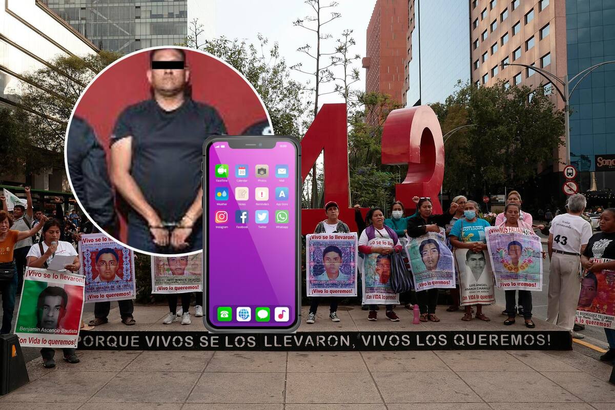 Usó el celular de uno de los 43 normalistas desaparecidos en Ayotzinapa siendo secretario de tránsito en Iguala y ahora está detenido con armas y drogas