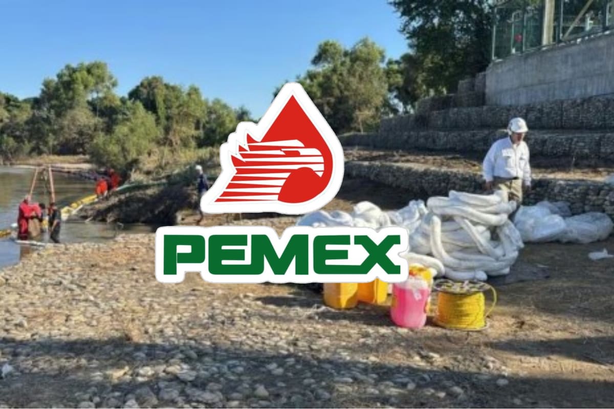 Pemex recupera casi un millón y medio de combustible tras derrame en Veracruz