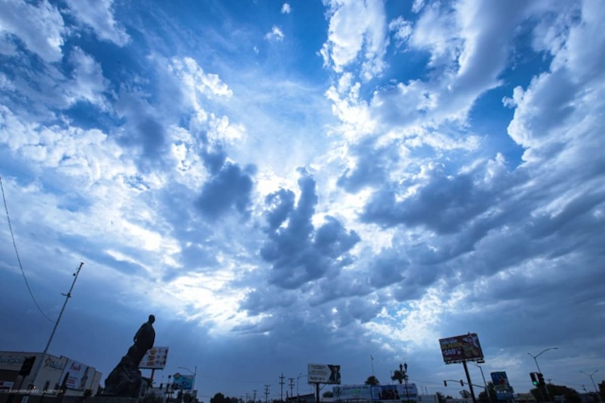 Sábado caluroso y con posibilidad de lluvias en Mexicali