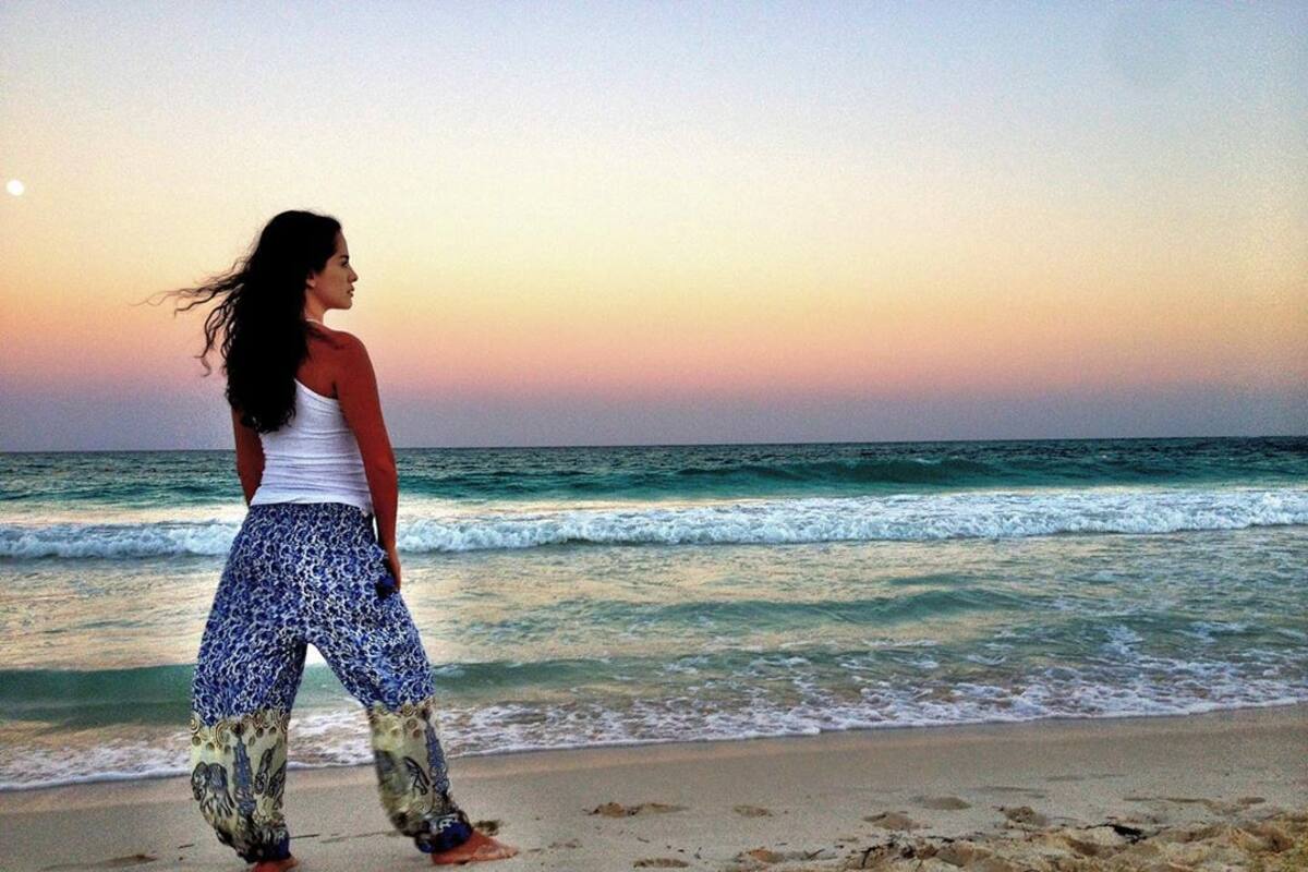 Danna García muestra foto al natural