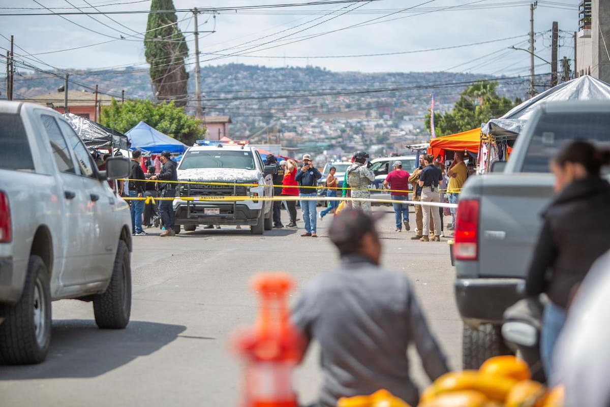 El oficial de la FESC resultó herido tras una agresión directa; no hay detenidos. Foto: Border Zoom
