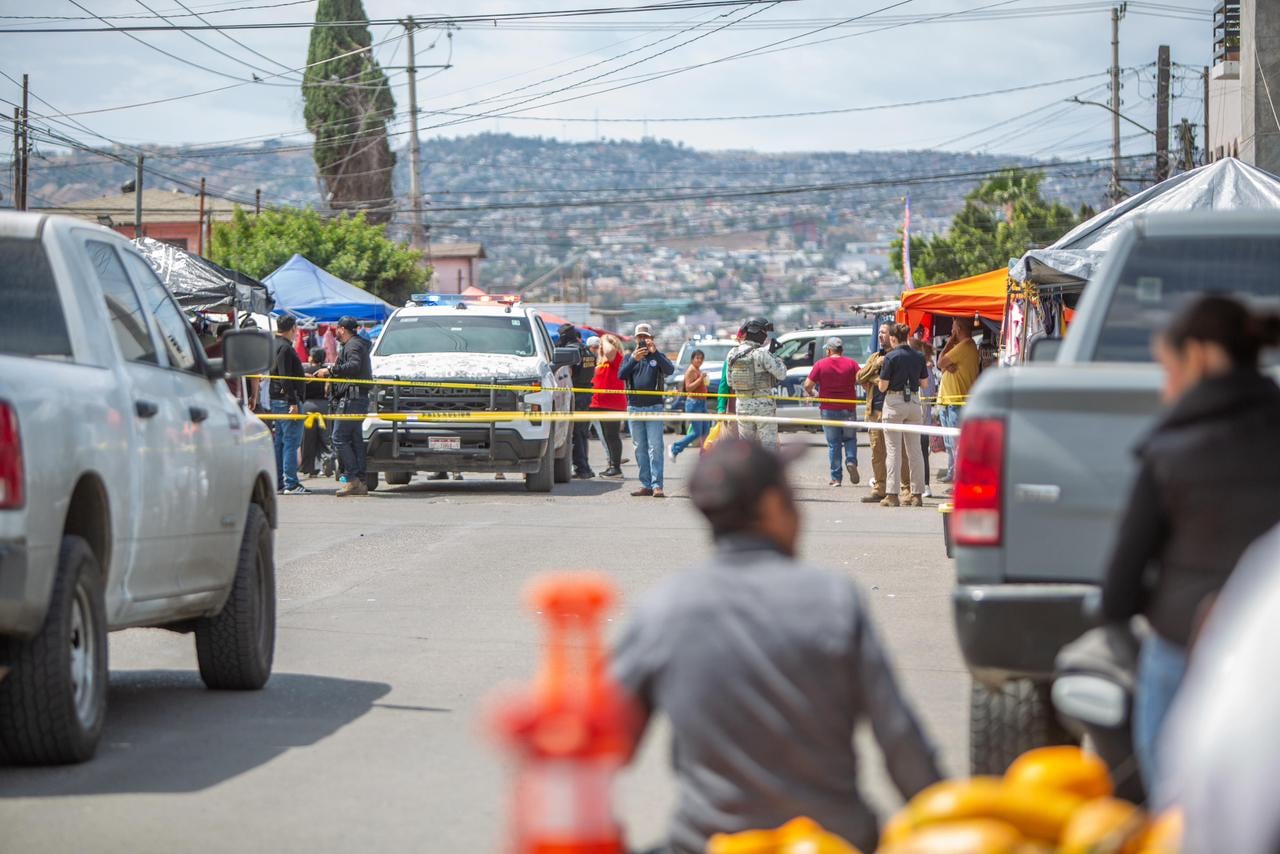 El oficial de la FESC resultó herido tras una agresión directa; no hay detenidos. Foto: Border Zoom