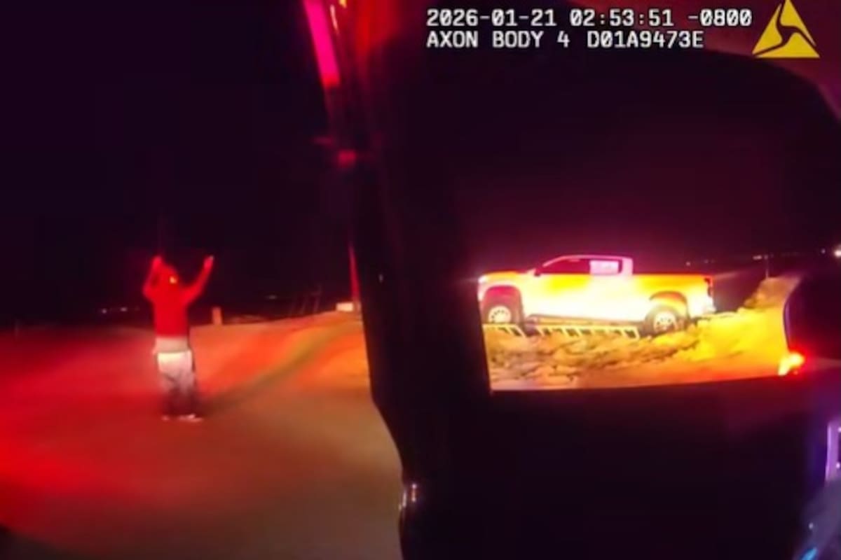 Robo de camioneta termina en persecución y choque tras rastreo por GPS en El Centro