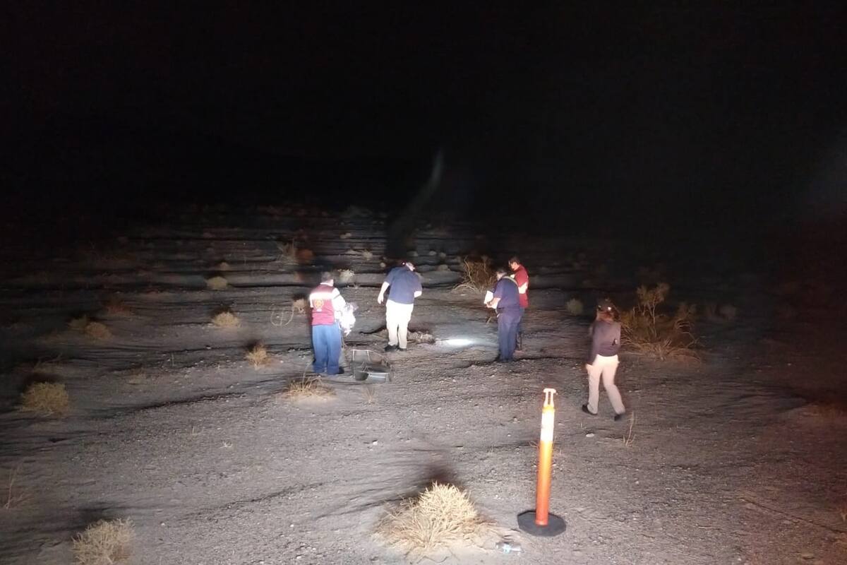 Hallan restos humanos en la Salada