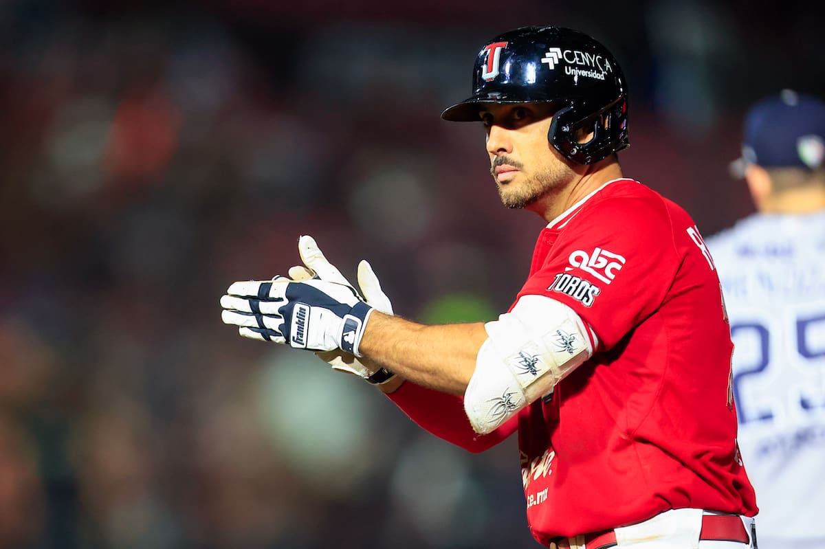 Jugadores de Toros de Tijuana durante el segundo juego de la Final de Zona Norte ante Sultanes de Monterrey. Fotos: Cortesía Toros de Tijuana