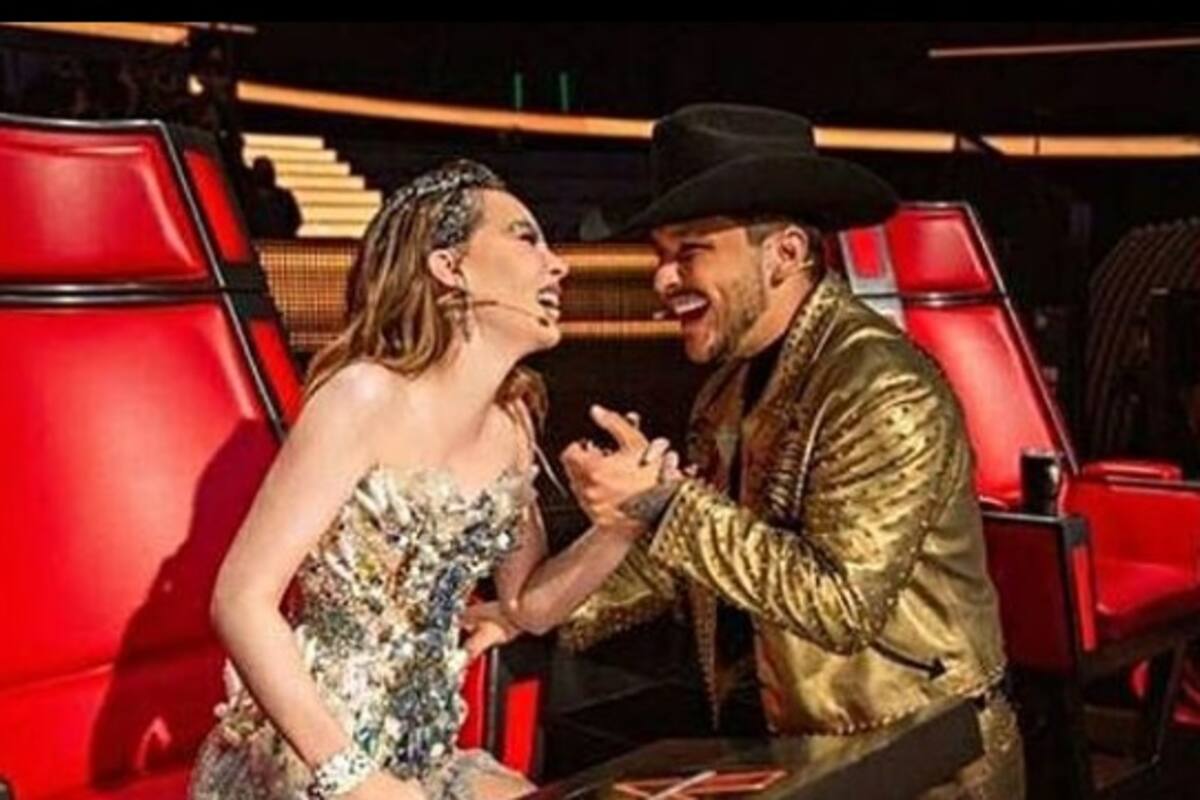 Aseguran que juez de “La Voz Kids” podría ser el tercero en discordia entre Belinda y Christian Nodal