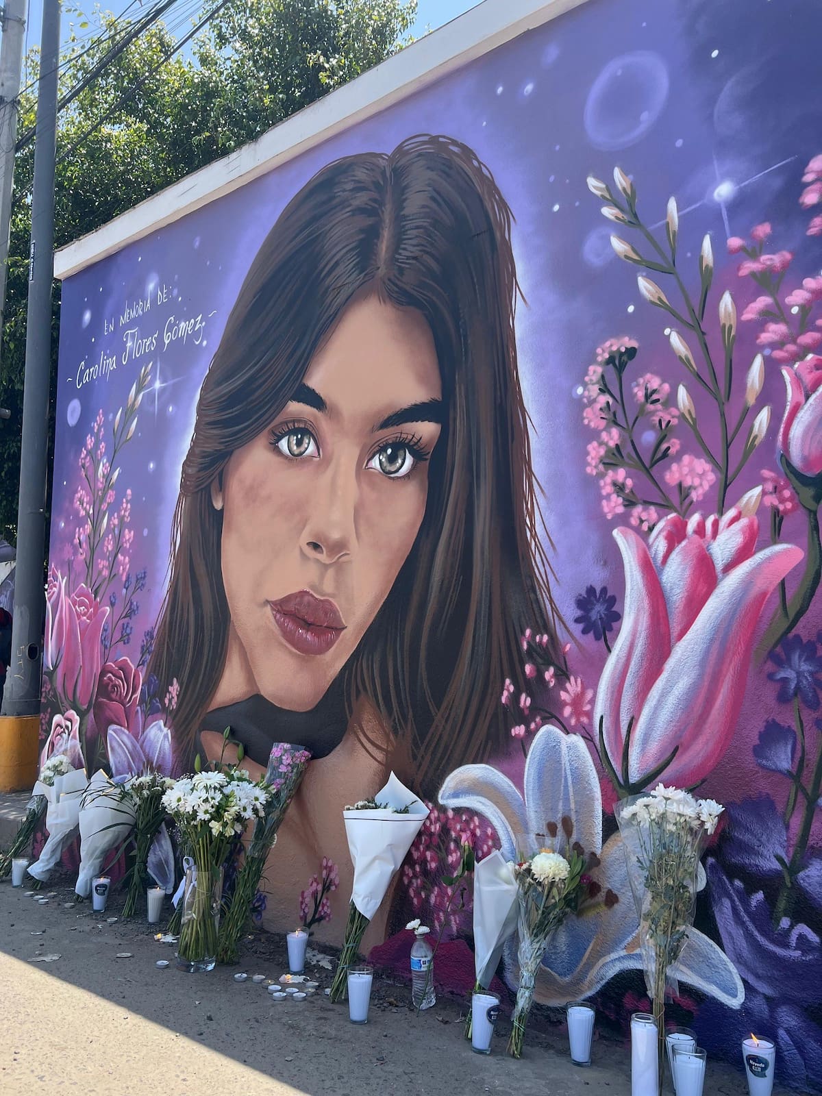 El evento contó con la presencia de su madre, la señora Reyna Gómez, además de amigos y ciudadanos que se acercaron al lugar para dejar flores y veladoras. Foto: Cortesía