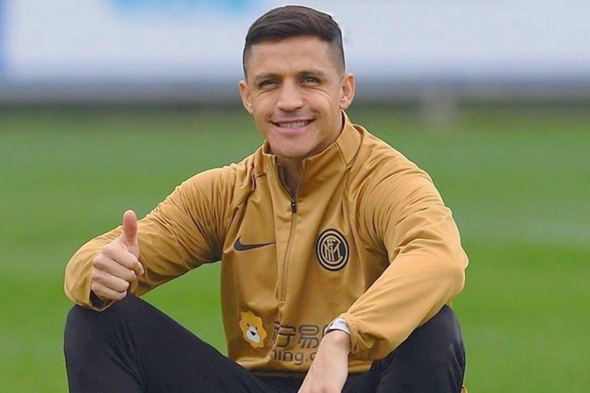 Alexis Sánchez regresó este martes a Italia
