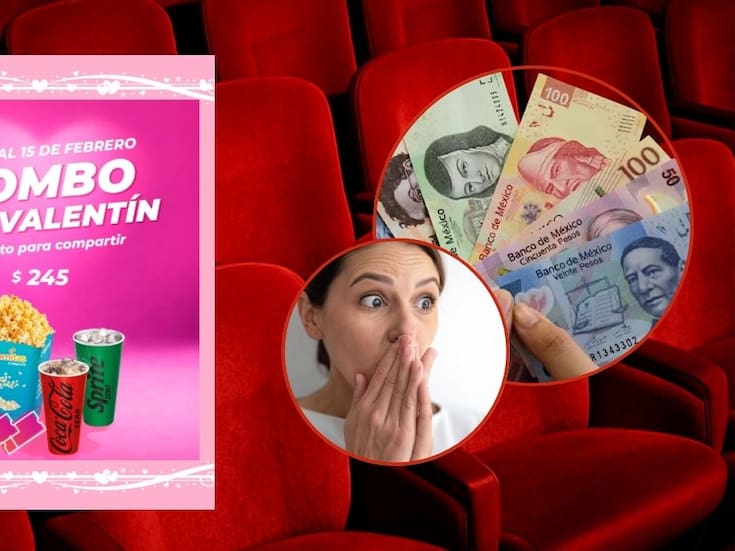 Este es el combo de Cinépolis que te puede sacar del apuro este 14 de febrero: incluye boletos, palomitas y refrescos por menos de 250 pesos
