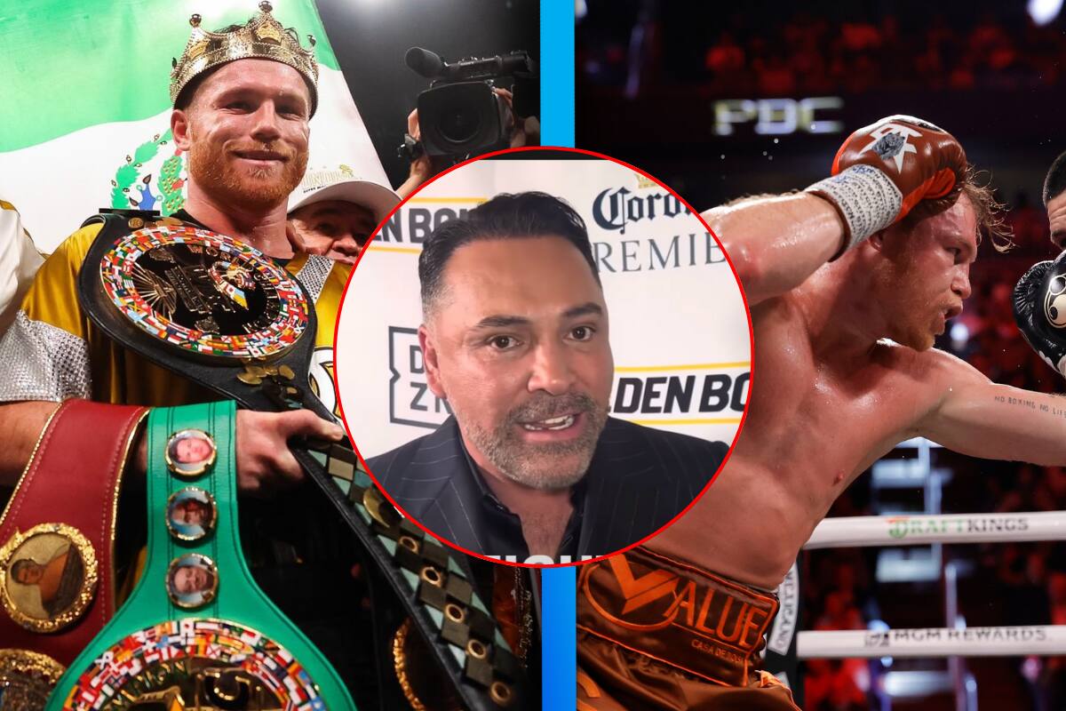 Óscar de la Hoya asegura que la Carrera de ‘Canelo’ está en declive: “Todos lo vemos”