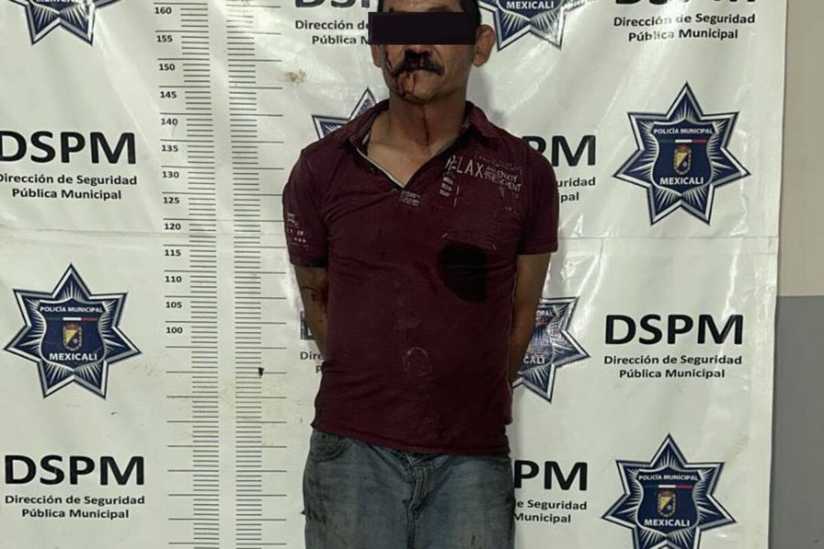 Hombre armado es detenido por municipales