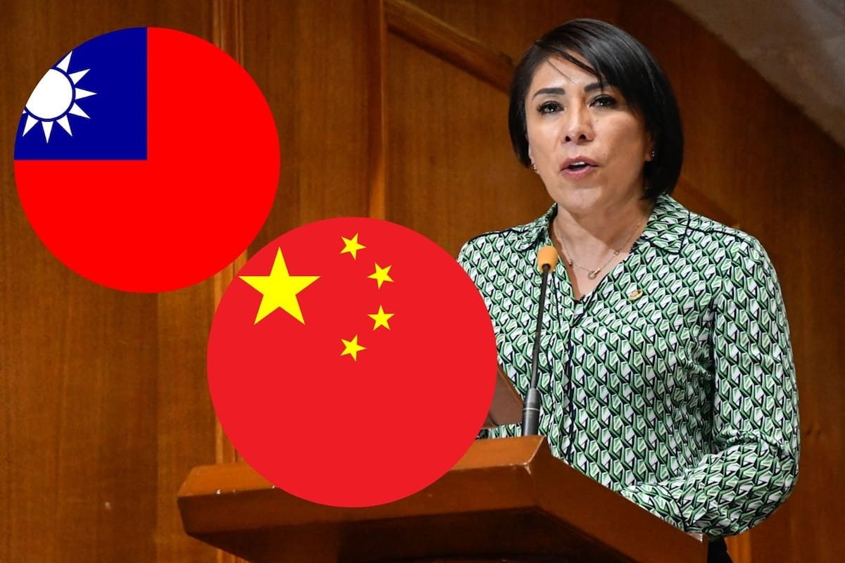 China lanza reclamo formal a diputada mexicana y acusa violación al principio de “una sola China”Esto fue lo que dijo