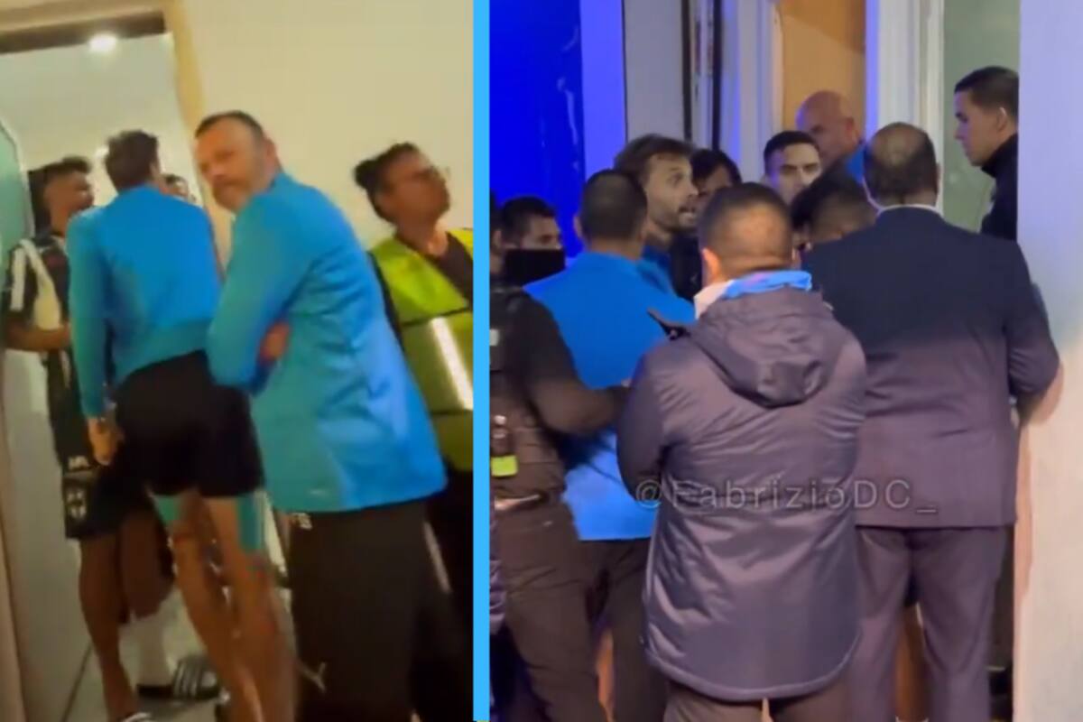VIDEO | Sergio Canales y ‘Tecatito’ Corona invaden vestidor de árbitros, ¿Podrían ser suspendidos?