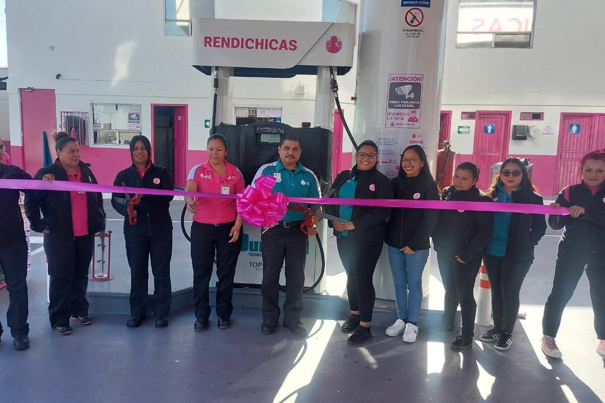 Renuevan imagen de las 5 estaciones de Rendichicas Gasolinera en Mexicali