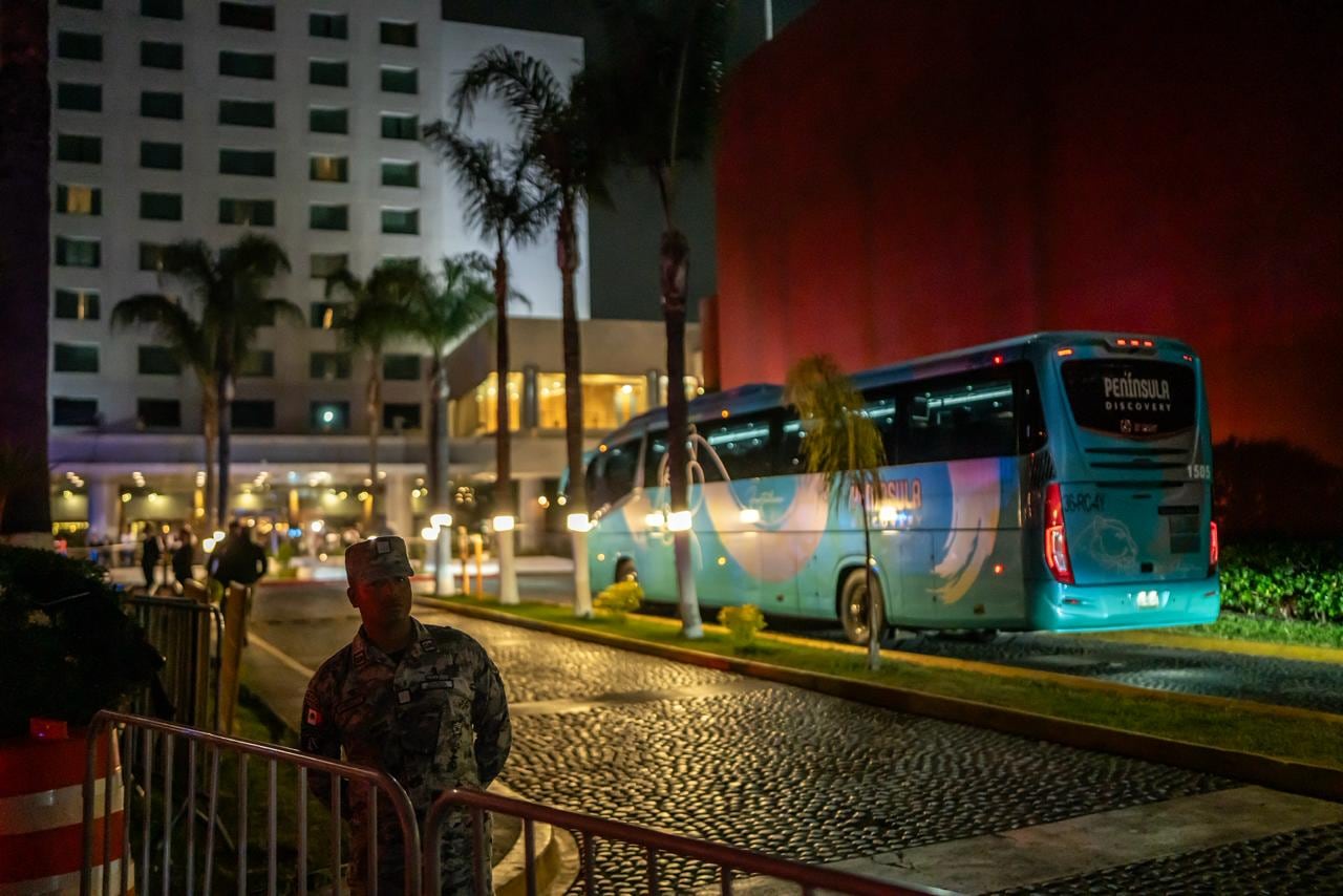 La selección iraní volvió a Tijuana durante la madrugada de este martes, luego de igualar 2-2 ante Nueva Zelanda en Los Ángeles, dentro de su participación en la Copa Mundial 2026. Foto: Border Zoom