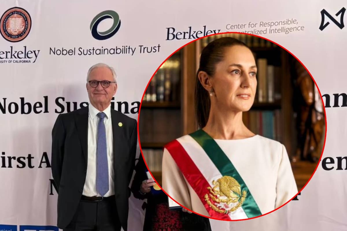 Sheinbaum enseña su Premio de Sostenibilidad 2024, así lo ganó