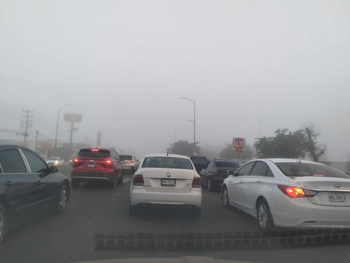 El paisaje de Cajeme y municipios cercanos amaneció envuelto en un velo blanco; meteorólogos advierten que el fenómeno continuará.