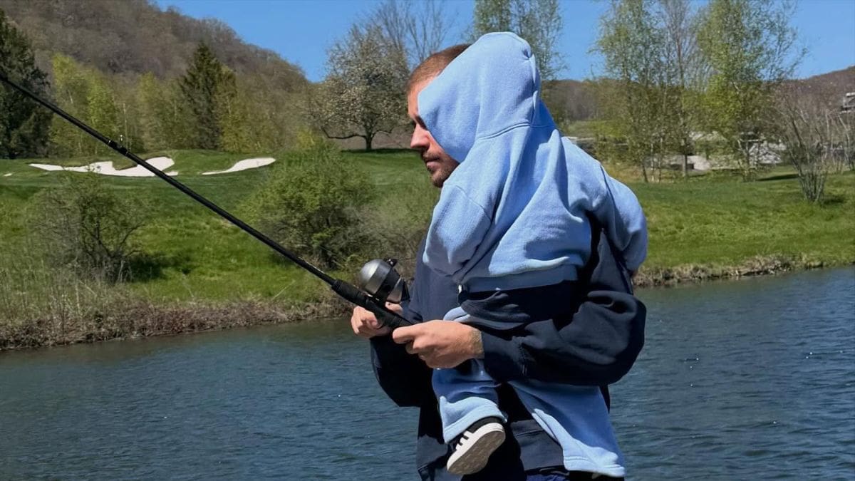 Justin Bieber comparte tierno momento de pesca con su hijo Jack Blues