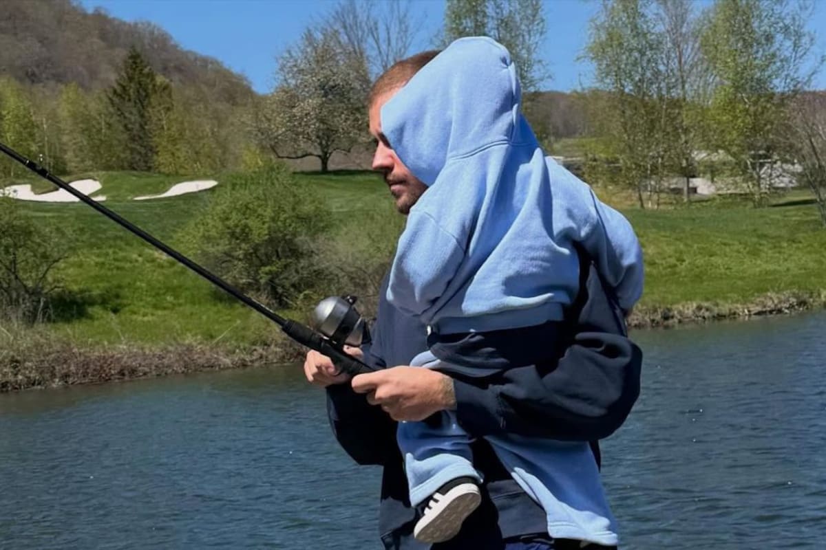 Justin Bieber comparte tierno momento de pesca con su hijo Jack Blues