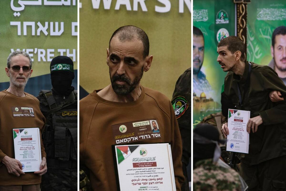 Israel denuncia condiciones inhumanas de rehenes liberados