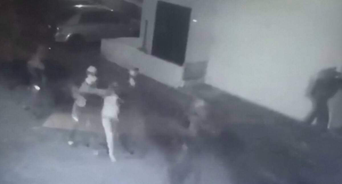 Cámara de seguridad muestra presuntamente a fuerzas especiales israelíes capturando a un operativo de Hezbolá en el Líbano. / BBC.